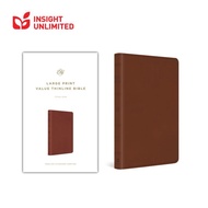 ESV Value Thinline Bible PrintLARGE - Camel