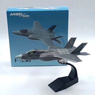 1: 72 American F-35B Vertical Landing Fighter F35 Alloy Simulation Fighter Aircraft Military Model O