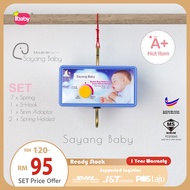 🔥🔥OFFER NOW🔥🔥SAYANG BABY SIRIM Electronic Baby Cradle IBABY Automatic Electric Baby Cradle Spring Bu