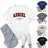 Short Sleeve Print Top - Azriel Illyrian Member Casual Summer Wear