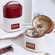 New Diamond Vertical Makeup Bag Makeup Storage Bag Light Luxury Makeup Bag Travel Toiletry Bag Makeu