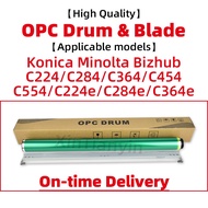 OPC Drum For KonicaMinolta Bizhub C224 C284 C364 C454 C554 C224e c284e c364e c454e c554e C221 C221S 