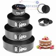 CHIHIRO1X3EE 1Pcs Baking Mould, Leakproof Carbon Steel Cake Baking Pan,  with Removable Bottom Non S