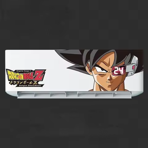 Dragon Ball Monkey King Cartoon Animation Bedroom Hanging Air Conditioner Sticker Renovation Film De