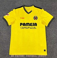 Villarreal Jersey Bola Home 2024-25เสื้อกีฬาเสื้อแข่งฟุตบอลคุณภาพแบบไทยสำหรับผู้ชาย AAA