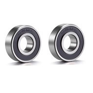 6203-RS Sealed Bearing - 17x40x12 - Dilincirkan - Keluli Krom (2 PCS)