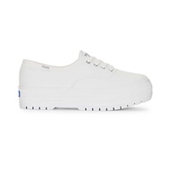 Keds รุ่น The Platform Lug Canvas รองเท้าผ้าใบ ผู้หญิง สี Off White - WF67635