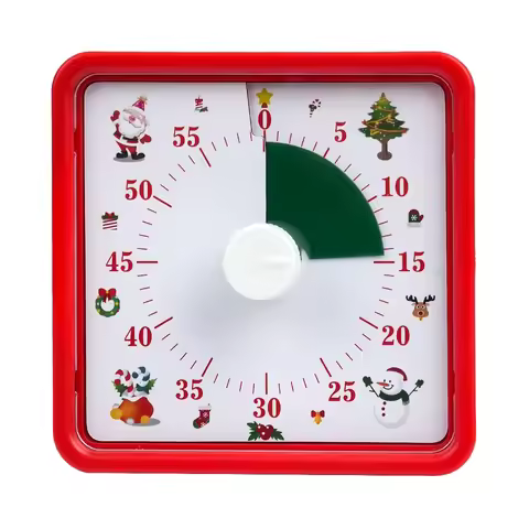 60 Minutes Timer for Study Pomodoro Countdown Cooking Kitchen Timer Productivity Visual Timer Kids