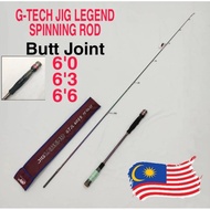 G-TECH JIG LEGEND SPINNING (BUTT JOINT) ROD