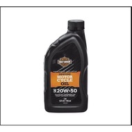 GENUINE HARLEY DAVIDSON MACHINE OIL 20W50 62600023