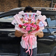 Valentine's Day bouquet Butterfly chocolate/ Butterfly bouquet/ bouquet chocolate/ READY INSTANT MED