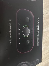 Focusrite vocaster two專業錄音直播聲卡