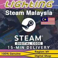 Steam Wallet Code MY Credits Gift Card✨ RM5~RM220 Malaysia Steam ✨Lightning 24/7 Email Delivery