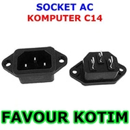 SOCKET SOCKET IN AC COMPUTER COMPUTER C14 MALE BOX FVKOTIM