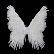 * Angel wings * White/Black Feather Wings Halloween Party Prop