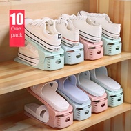Shoe Rack Shoe Stacker Shoe Slots Double Shelf Space Savers Adjustable Cabinets Shoe Storage Shoe Box Adjustable Shoe Cabinet