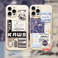 Transparent Kaws Phone Casing For OPPO Reno 8 Pro 8 Pro+ Reno 7 Pro 7Z 8Z 8 7 Lite A16K A1K 6Z Fashi