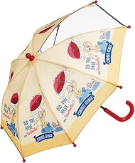 SKATER UB0-A Children's Umbrella, 13.8 inches (35 cm), Curious George, For 2-3 Years Old, Approx. 33