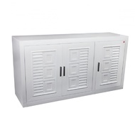 Global House ADVANCED ตู้แขวน CAW 120 ขนาด 120x34x71 ซม. สีขาว รับประกันของเเท้!