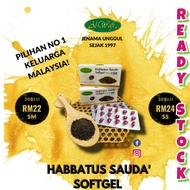 Al Wafi Habbatus Sauda Ready Stock 30 SOFTGEL