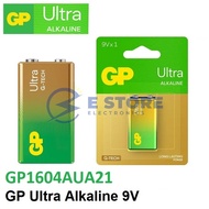 GP Ultra Plus Alkaline 9V Battery - GP1604AUETA21-5GSBC1