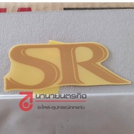 YAMAHA SR400 Bag Cover Sticker Gold Color 1 Piece Genuine 3HT21781C0-9924700080 Logo