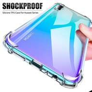 Huawei Nova 5T 7i 7 SE 3i P20 P30 P40 Pro P30 Lite Y7A Y6S Y9A Y7 Pro Y9 Prime 2019 Airbag Soft Silicone Shockproof Phone Case