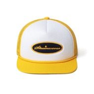 Strainwaves Abyssal Trucker Hat Yellow