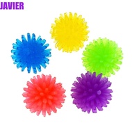 JAVIER Stretch Plush Ball For Kitten Colorful Ball Squeezes Ball Cat Chew Toy Fidget Toy TPR Ball Arbutus Ball