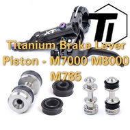 Titanium Brake Lever Piston for Shimano Hydraulic Brake XT SLX XTR M9000 M8000 M7000 M785 M7100 M8100 M9100 M9200 M8120