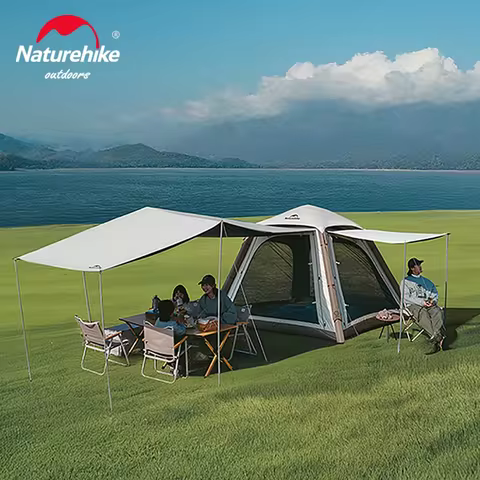 Naturehike Ango Air Pro Tent Automatic Inflatable Tent 4 People Camping Air Tent Outdoor Canopy Tent