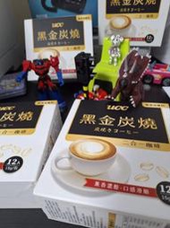 UCC黑金炭燒二合一咖啡一盒(12入) 售完