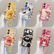 Casing VIVO Y02 Y02A Y02S Y02T Anime style anti fall Soft silicone Phone casing
