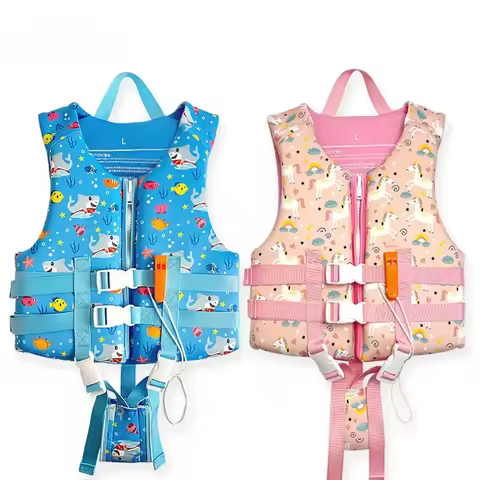 Outdoor Children's High Buoyancy Life Jacket Anti Drowning Summer Swimming Buoyancy Jacket Beginner 