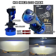 IBEZ Mini Biled Headlight H4 201 MAX Latest Flat Cut off Double High beam 75 WATT