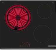 BOSCH PKK631BB8E ENCIMERA VITROCERÁMICA ENCASTRABLE 60 CM. 3 ZONAS COLOR /BISEL DELANTERO TOUCHSELEC