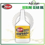 Redline Red Line 75W140NS GL-5 Gear Oil For Differentials