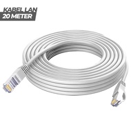 20 Meter Network LAN Cable UTP CAT network 5e 20m (20meter) + RJ45 LAN Cable 20 Meter LAN Cable RJ45