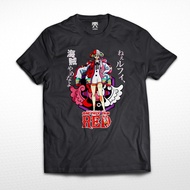 Anime uta ONE PIECE FILM T-SHIRT: RED / anime manga ONE PIECE t-shirt unisex distro shirt / luffy ut