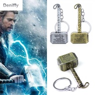 DENIFFY สำหรับแฟนๆ ภาพยนตร์ พวงกุญแจ โลกมืด Ragnarok เครื่องประดับพวงกุญแจ พวงกุญแจ Marvel Avenger พ