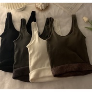 WOMAN WINTER THERMAL TANK TOP BRA LONG JOHN UNDERWEAR WINTERWanita CASHMERE UNDERWEAR