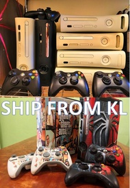 Xbox 360 Full Jtag Free Games 500GB with 80 Games and original wireless controller