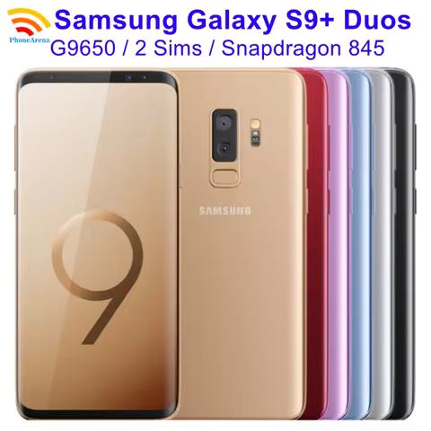 Samsung Galaxy S9+ S9 Plus Duos G9650 Dual Sim Original 6.2" 6GB RAM 64/128/256GB ROM Snapdragon NFC