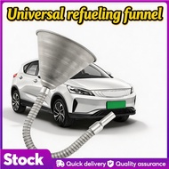 WOW MMAL Metal Bendable Spout Oil Funnel | With Filter for Car Motorcycle | Vehicle Refueling Tool