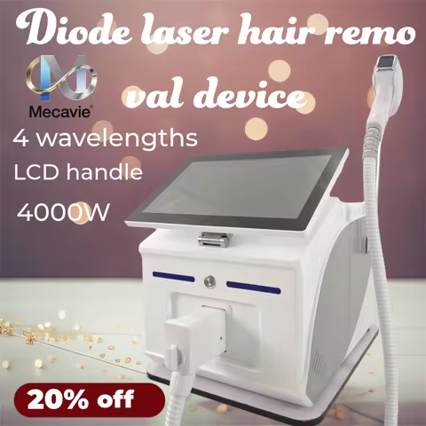 2025 Pro Painless Diode Laser Hair Removal Machine 4 Wavelengths (755nm/808nm/940nm/1064nm) 600W-160