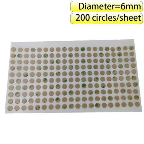 200circles/sheet, Diameter =6mm 3M 9472LE 300LSE Strong Bonding Round Disc Circles for button, key, 