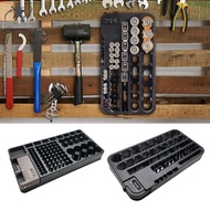 [Fenteer]  Battery Holder with Detachable , for Button / AAA / AA / 9V / C / D , 98/72 Compartments