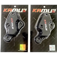 MAHAL TAPI KUALITI MANTAP -YAMAHA Y15 P4 ALLOY FRONT 300MM BRAKE DISC PLATE CALIPER BRACKET(CNC BLAC