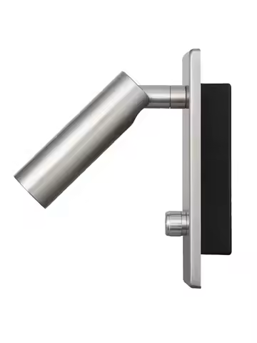 Modern LED Wall Reading Light with Dimmer Switch 5W 3000K Warm White Bedside Lamp Adjustable Swivel 