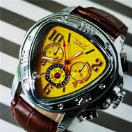 Jaragar 2020 Male Watch Top Brand Luxury Mechanical Automatic Watches Yellow Triangle Watch For Men Fashion Sport Wristwatch